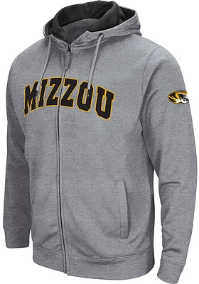 Colosseum Missouri Tigers Mens Henry Fleece Long Sleeve Full Zip Jacket