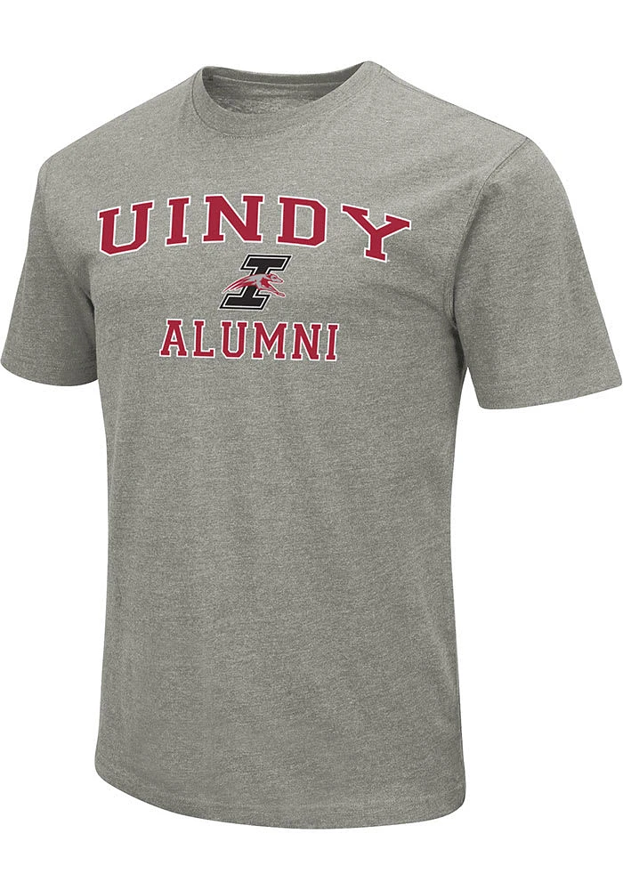 Colosseum Indianapolis Greyhounds Grey Alumni Number One Short Sleeve T Shirt