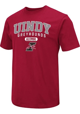 Colosseum Indianapolis Greyhounds Cardinal Alumni Pill Short Sleeve T Shirt