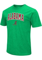 Colosseum Alabama Crimson Tide Kelly Green Arch Playbook Short Sleeve T Shirt