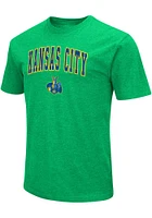 Colosseum UMKC Roos Kelly Green Arch Field Short Sleeve T Shirt