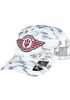 Colosseum Indiana Hoosiers OHT Steeler Snap Adjustable Hat - White