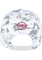 Colosseum Indiana Hoosiers OHT Steeler Snap Adjustable Hat - White