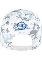 Colosseum Kansas Jayhawks OHT Steeler Snap Adjustable Hat - White