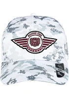 Colosseum Missouri State Bears OHT Steeler Snap Adjustable Hat - White