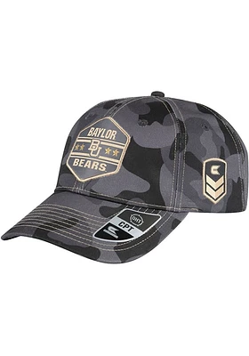Colosseum Baylor Bears OHT Deep Six Structured Adjustable Hat - Grey