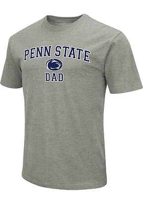 Colosseum Penn State Nittany Lions Grey No1 Graphic Dad Short Sleeve T Shirt