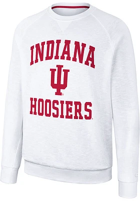 Colosseum Indiana Hoosiers Mens Reggie Long Sleeve Crew Sweatshirt