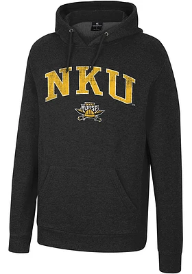 Colosseum Northern Kentucky Norse Mens Black Allen Long Sleeve Hoodie