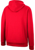 Wrangler Nebraska Cornhuskers Mens Red Rope Long Sleeve Hoodie