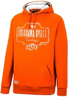 Wrangler Oklahoma State Cowboys Mens Orange Rope Long Sleeve Hoodie