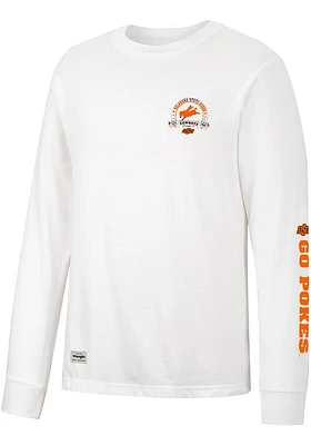 Wrangler Oklahoma State Cowboys White Rodeo Long Sleeve T Shirt