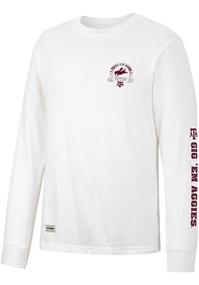 Wrangler Texas A&M Aggies White Rodeo Long Sleeve T Shirt