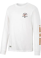 Wrangler Texas Longhorns White Rodeo Long Sleeve T Shirt
