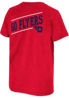 Colosseum Dayton Flyers Youth Red Toontown Short Sleeve T-Shirt