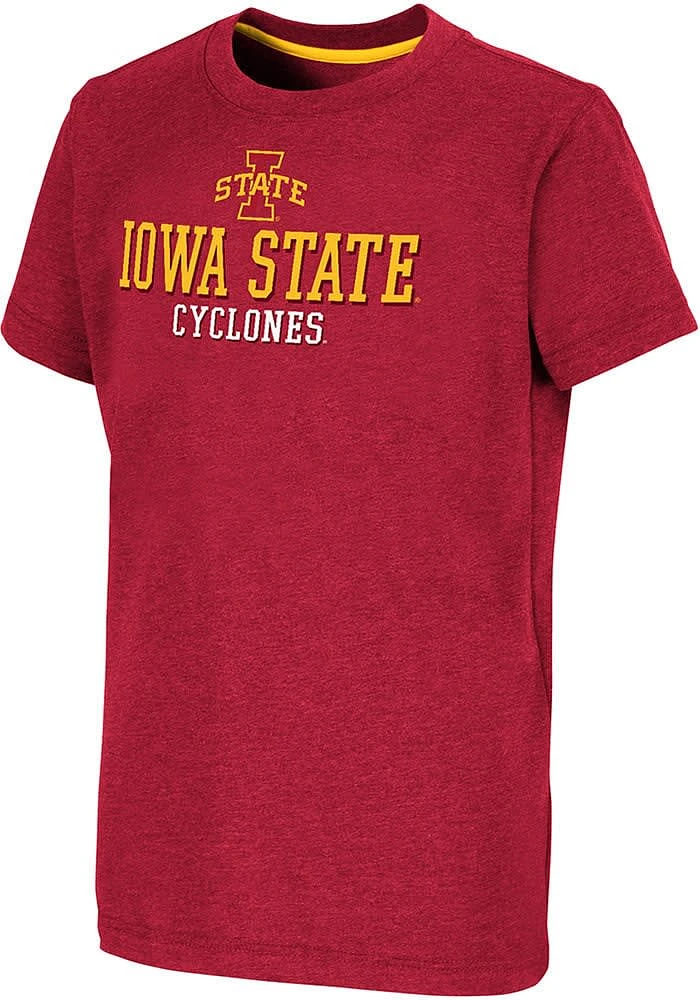 Colosseum Iowa State Cyclones Youth Cardinal Toontown Short Sleeve T-Shirt