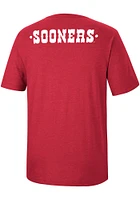 Wrangler Oklahoma Sooners Crimson Team Short Sleeve Fashion T Shirt