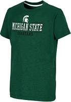Colosseum Michigan State Spartans Youth Green Toontown Short Sleeve T-Shirt