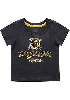 Colosseum Missouri Tigers Infant Roger Short Sleeve T-Shirt Black