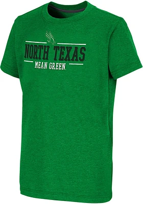 Colosseum North Texas Mean Green Youth Kelly Toontown Short Sleeve T-Shirt