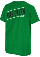 Colosseum North Texas Mean Green Youth Kelly Toontown Short Sleeve T-Shirt