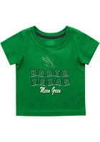 Colosseum North Texas Mean Green Infant Roger Short Sleeve T-Shirt Kelly