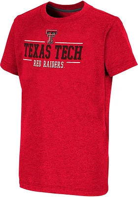 Colosseum Texas Tech Red Raiders Youth Toontown Short Sleeve T-Shirt