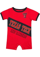 Colosseum Texas Tech Red Raiders Baby Teddy Short Sleeve One Piece