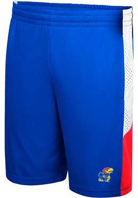 Colosseum Kansas Jayhawks Mens Very Thorough Shorts