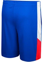 Colosseum Kansas Jayhawks Mens Blue Very Thorough Shorts