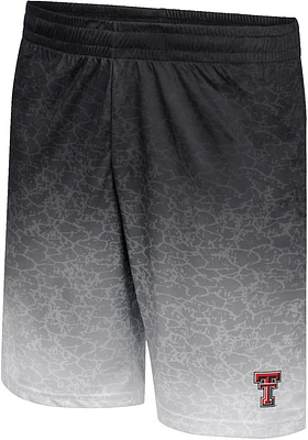 Colosseum Texas Tech Red Raiders Mens Black Walter Shorts