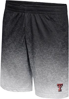 Colosseum Texas Tech Red Raiders Mens Black Walter Shorts