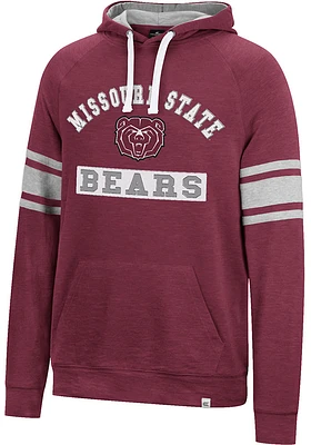Colosseum Missouri State Bears Mens Maroon Your Opinion Man Long Sleeve Hoodie