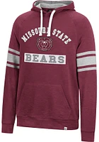 Colosseum Missouri State Bears Mens Maroon Your Opinion Man Long Sleeve Hoodie