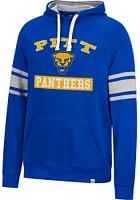 Colosseum Pitt Panthers Mens Blue Your Opinion Man Long Sleeve Hoodie