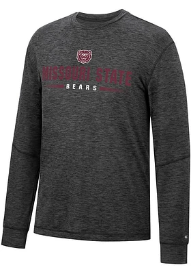 Colosseum Missouri State Bears Black Tournament Long Sleeve T Shirt