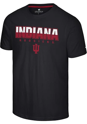 Colosseum Indiana Hoosiers White Crane Short Sleeve T Shirt