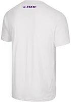 Colosseum K-State Wildcats White Crane Short Sleeve T Shirt
