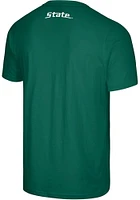 Colosseum Michigan State Spartans Green Crane Short Sleeve T Shirt