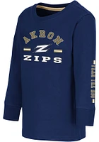 Colosseum Akron Zips Toddler Roof Top Long Sleeve T-Shirt