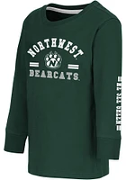 Colosseum Northwest Missouri State Bearcats Toddler Green Roof Top Long Sleeve T-Shirt