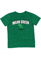 Colosseum North Texas Mean Green Toddler Kelly Team Chant Short Sleeve T-Shirt