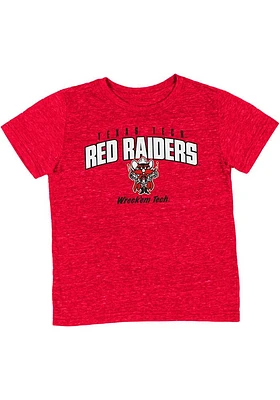 Colosseum Texas Tech Red Raiders Toddler Team Chant Short Sleeve T-Shirt