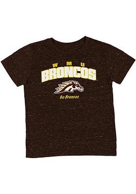 Colosseum Western Michigan Broncos Toddler Brown Team Chant Short Sleeve T-Shirt