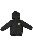Colosseum Missouri Tigers Baby SMU Knobby Long Sleeve Full Zip Sweatshirt - Grey