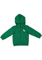 Colosseum North Texas Mean Green Baby SMU Knobby Long Sleeve Full Zip Sweatshirt