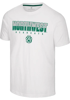 Colosseum Northwest Missouri State Bearcats White Crane Short Sleeve T Shirt