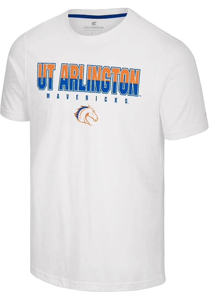 Colosseum UTA Mavericks White Crane Short Sleeve T Shirt