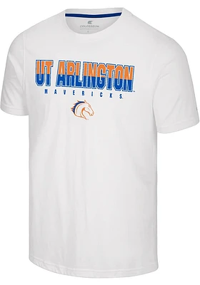 Colosseum UTA Mavericks White Crane Short Sleeve T Shirt