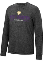 Colosseum West Chester Golden Rams Black Tournament Long Sleeve T Shirt